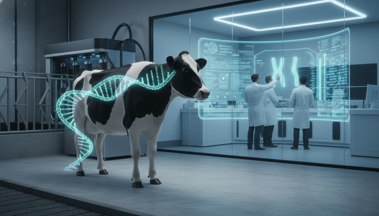 entdecken sie, wie genomische selektion und dna-analysen die milchviehzucht beim rind revolutionieren und zu effizienteren, gesünderen herden führen.