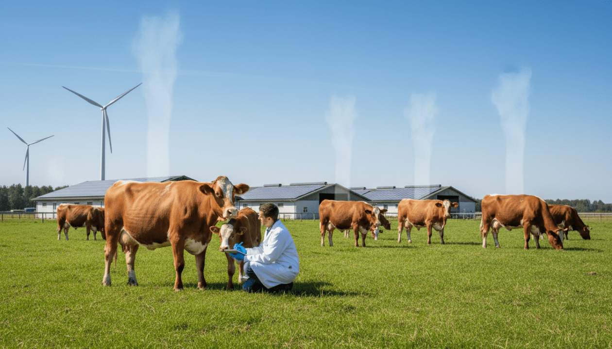 erfahren sie, wie zuchtstrategien in der rinderhaltung eingesetzt werden können, um methanemissionen zu reduzieren und den klimawandel durch treibhausgase zu bekämpfen.
